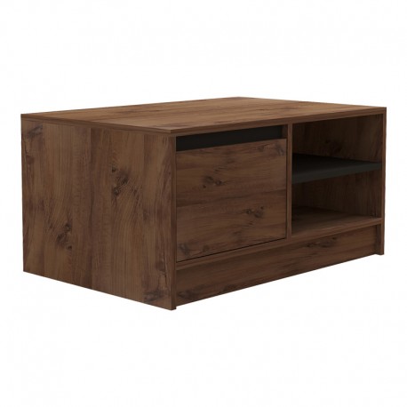 120-000511 Τραπέζι σαλονιού Narli pakoworld σε sonoma απόχρωση 90x60x45εκ