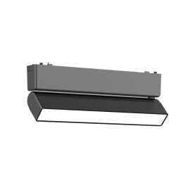 T03401-BL InLight Φωτιστικό LED 10W 3000K για Ultra-Thin μαγνητική ράγα σε μαύρη απόχρωση D:23cmX8cm (T03401-BL)
