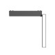 T03401-BL InLight Φωτιστικό LED 10W 3000K για Ultra-Thin μαγνητική ράγα σε μαύρη απόχρωση D:23cmX8cm (T03401-BL)