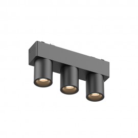 T03601-BL InLight Φωτιστικό LED 6W 3000K για Ultra-Thin μαγνητική ράγα σε μαύρη απόχρωση D:12,5cmX5,5cm (T03601-BL)