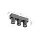 T03601-WH InLight Φωτιστικό LED 6W 3000K για Ultra-Thin μαγνητική ράγα σε λευκή απόχρωση D:12,5cmX5,5cm (T03601-WH)