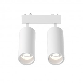 T03801-WH InLight Φωτιστικό LED 2x9W 3000K για Ultra-Thin μαγνητική ράγα σε λευκή απόχρωση D:16cmX4,4cm (T03801-WH)