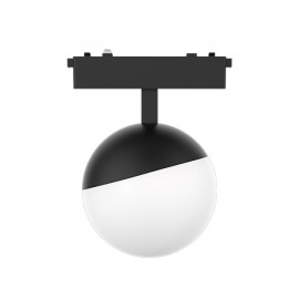 T04001-BL InLight Φωτιστικό LED 6W 3000K για Ultra-Thin μαγνητική ράγα σε μαύρη απόχρωση D:10x16cm (T04001-BL)