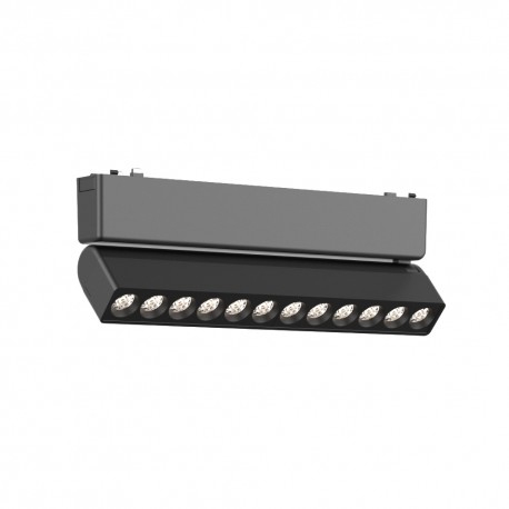 T04805-BL InLight Φωτιστικό LED 12W 3CCT για Ultra-Thin μαγνητική ράγα σε μαύρη απόχρωση (by tuya and zigbee) D:23cmX8cm (T04805