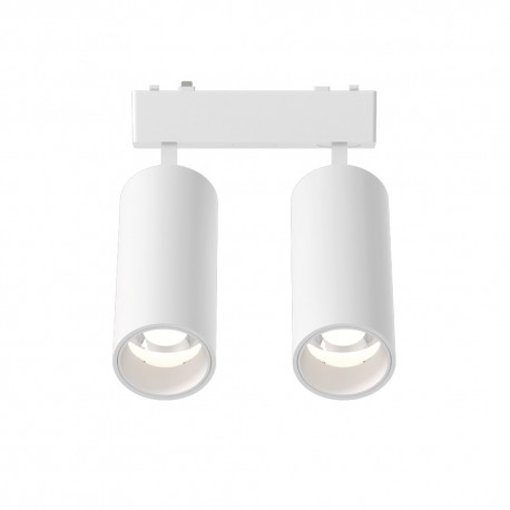 T05205-WH InLight Φωτιστικό LED 2x9W 3CCT για Ultra-Thin μαγνητική ράγα σε λευκή απόχρωση D:16cmX4,4cm (T05205-WH)