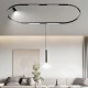 TMC0031-Black Inlight Γραμμικό φωτιστικό LED 6W 3CCT για Curved μαγνητική ράγα σε μαύρη απόχρωση D:19x2,2x2,5cm (TMC0031-Black)