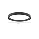 TRC001 Inlight Curved Μαγνητική ράγα μαύρη 90cm (TRC001)
