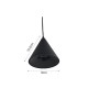 13C-00101 Inlight Φωτιστικό LED 7W 3000K για Chandler Track σε μαύρη απόχρωση D:9mx10,2cm (13C-00101)