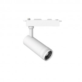 T1-06300-White InLight Σποτ μονοφασικής ράγας LED 20W 3CCT με επιλογή εναλλαγής μοιρών σε λευκή απόχρωση D:5.8cmX15,2cm (Τ1-0630