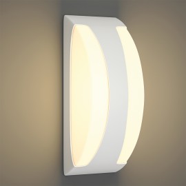 80203624 it-Lighting Wildwood - E27 Outdoor Wall Lamp in  White Color (80203624)