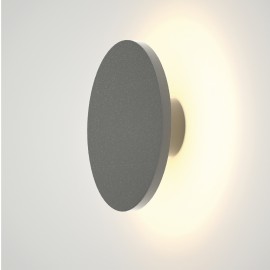 80201130 it-Lighting Geneva LED 8W 3CCT Outdoor Wall Lamp Grey D:17cmx5.5cm (80201130)