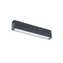 TMU0170-Black Inlight Γραμμικό φωτιστικό LED 20W 3CCT για ultra thin ράγα σε μαύρη απόχρωση D:62X2,6X4,8cm (TMU0170-Black)