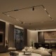 TMU0170-Black Inlight Γραμμικό φωτιστικό LED 20W 3CCT για ultra thin ράγα σε μαύρη απόχρωση D:62X2,6X4,8cm (TMU0170-Black)