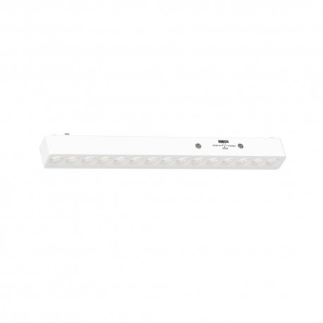 TMU0020-White Inlight Φωτιστικό LED 15W 3CCT για Ultra-Thin μαγνητική ράγα σε λευκή απόχρωση D:33,8X2,6X2,4cm (TMU0020-WH)