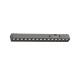 TMU0020-Black Inlight Φωτιστικό LED 15W 3CCT για Ultra-Thin μαγνητική ράγα σε μαύρη απόχρωση D:33,8X2,6X2,4cm (TMU0020-Black)