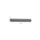 TMU0020-Black Inlight Φωτιστικό LED 15W 3CCT για Ultra-Thin μαγνητική ράγα σε μαύρη απόχρωση D:33,8X2,6X2,4cm (TMU0020-Black)