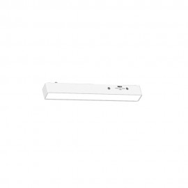 TMU0040-White Inlight Γραμμικό φωτιστικό LED 7W 3CCT για Ultra Thin ράγα σε λευκή απόχρωση D:23X2,6X2,4cm (TMU0040-White)