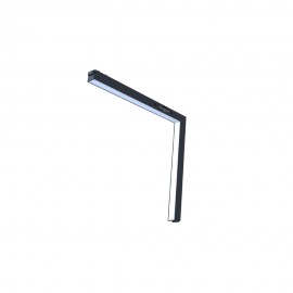 TMU0190-Black Inlight Γραμμικό φωτιστικό LED 24W 3CCT για ultra thin ράγα σε μαύρη απόχρωση D:30X2,6X2,4cm (TMU0190-Black)