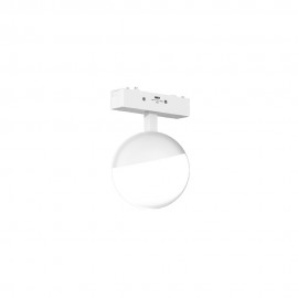 TMU0150-White Inlight Φωτιστικό LED 6W 3CCT για Ultra-Thin μαγνητική ράγα σε λευκή απόχρωση D:10X10cm (TMU0150-White)