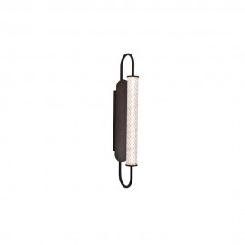 43056-Black Inlight Επιτοίχιο φωτιστικό LED 12W 3CCT σε μαύρη απόχρωση απο μέταλλο και ακρυλικό D:12x50cm (43056-Black)