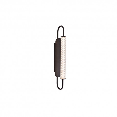 43056-Black Inlight Επιτοίχιο φωτιστικό LED 12W 3CCT σε μαύρη απόχρωση απο μέταλλο και ακρυλικό D:12x50cm (43056-Black)