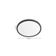 42036-A-Black Inlight Πλαφονιέρα οροφής LED 50W 3CCT (by switch on base) σε μαύρη απόχρωση D:60x2,5cm (42036-A-Black)
