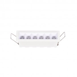 X00200W Inlight Downlight σποτ 6*3W 3CCT σε λευκή απόχρωση (X00200W)