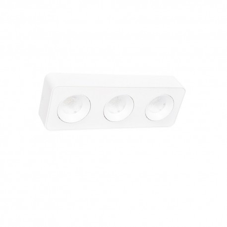 X00280W Inlight Downlight Mounted σποτ 3*8W 3CCT σε λευκή απόχρωση (X00280W)