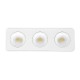 X00280W Inlight Downlight Mounted σποτ 3*8W 3CCT σε λευκή απόχρωση (X00280W)