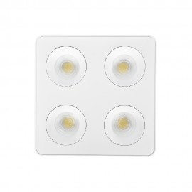 X00290W Inlight Downlight Mounted σποτ 4*8W 3CCT σε λευκή απόχρωση (X00290W)