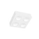 X00290W Inlight Downlight Mounted σποτ 4*8W 3CCT σε λευκή απόχρωση (X00290W)