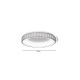 42042 Inlight Πλαφονιέρα Οροφής LED από σχοινί 3CCT, 25W D:50x9,5cm (42042)