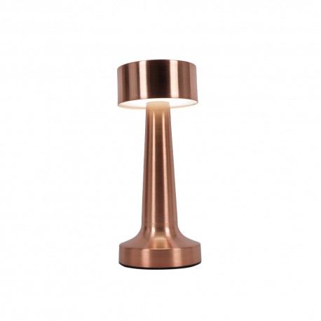 3033-Copper Inlight Επιτραπέζιο επαναφορτιζόμενο φωτιστικό 3CCT σε χάλκινη απόχρωση (3033-Copper)