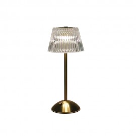 3037-Brass InLight Επιτραπέζιο επαναφορτιζόμενο φωτιστικό 3CCT σε οξυντέ απόχρωση (3037-Brass)