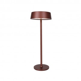 3030-Brown Inlight Επιτραπέζιο επαναφορτιζόμενο φωτιστικό 3CCT σε καφέ απόχρωση (3030-Brown)