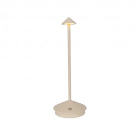 3031-Beige Inlight Επιτραπέζιο επαναφορτιζόμενο φωτιστικό 3CCT σε μπέζ απόχρωση (3031-Beige)