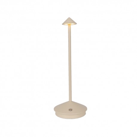 3031-Beige Inlight Επιτραπέζιο επαναφορτιζόμενο φωτιστικό 3CCT σε μπέζ απόχρωση (3031-Beige)