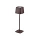 3058-Brown Inlight Επιτραπέζιο επαναφορτιζόμενο φωτιστικό 3CCT σε καφέ απόχρωση (3058-Brown)