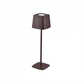 3058-Brown Inlight Επιτραπέζιο επαναφορτιζόμενο φωτιστικό 3CCT σε καφέ απόχρωση (3058-Brown)