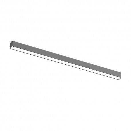TUS06205-Black Inlight Γραμμικό φωτιστικό LED 20W  3000Κ-6000Κ για ultra thin ράγα σε μαύρη απόχρωση D:61,5cmX2.4cm (TUS06205-Bl