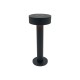 3053-Black Inlight Rechargeable LED 2W 3CCT Touch Table Lamp Black D:22x9cm (3053-Black)