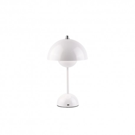3059-White Inlight Rechargeable LED 1.5W 3CCT Touch Table Lamp White D:10x24cm (3059-White)