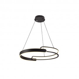 6107-Black Inlight Κρεμαστό φωτιστικό LED 70W 3CCT  (6107-Black)