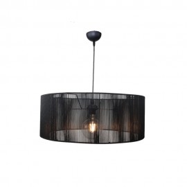 4056-A Inlight Κρεμαστό φωτιστικό με καπέλο απο ίνα 1xE27 D:60cm (4056-A)