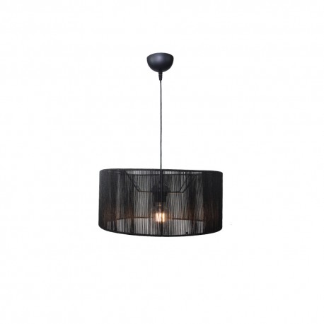 4056-B Inlight Κρεμαστό φωτιστικό με καπέλο απο ίνα 1xE27 D:40cm (4056-B)