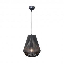 4057-C Inlight Κρεμαστό φωτιστικό με καπέλο απο ίνα 1xE27 D:25cm (4057-C)