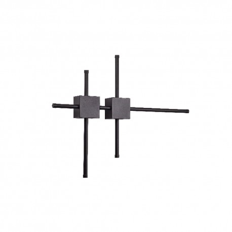 43048-BL Inlight Επιτοίχιο φωτιστικό LED 21W 3CCT από μαύρο μέταλλο (43048-BL)