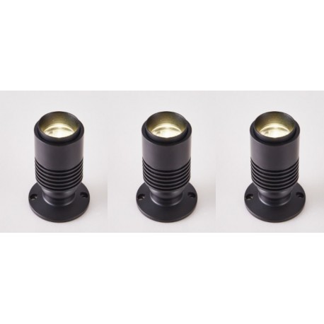 77-9258*3 SE-SPL-CMJ-BL-3K JOINT SPOT LED CEILING 3 LIGHT 3*2W  MOVABLE AND ZOOMABLE  BLACK 3000K