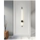77-50452 SE LED 62 REINA BLACK WALL LAMP10W 3CCT 2 YEARS WARRANTY