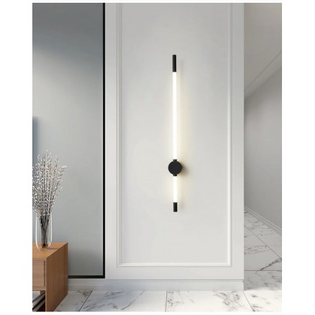77-50452 SE LED 62 REINA BLACK WALL LAMP10W 3CCT 2 YEARS WARRANTY